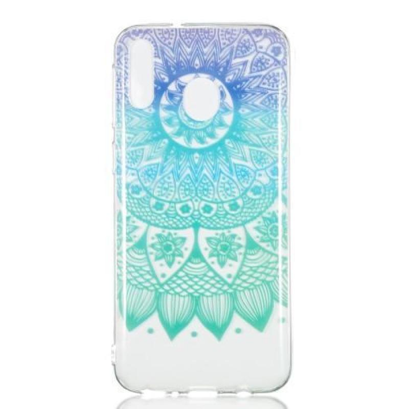 Patt gélový obal na mobil Samsung Galaxy M20 - mandala kvety