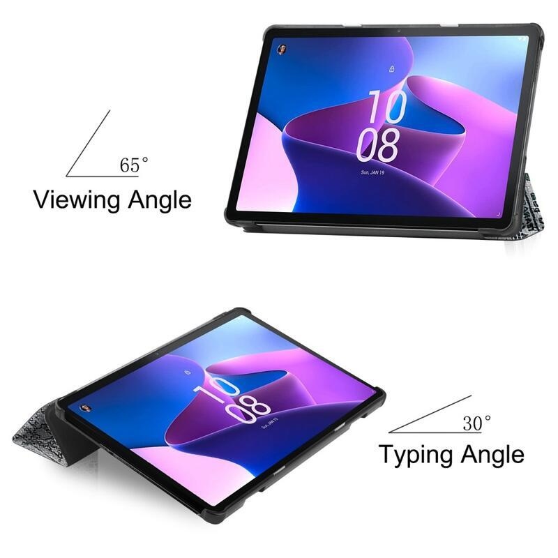 Patte chytré polohovacie puzdro na Lenovo Tab M10 (3.Gen) - Eiffelova veža