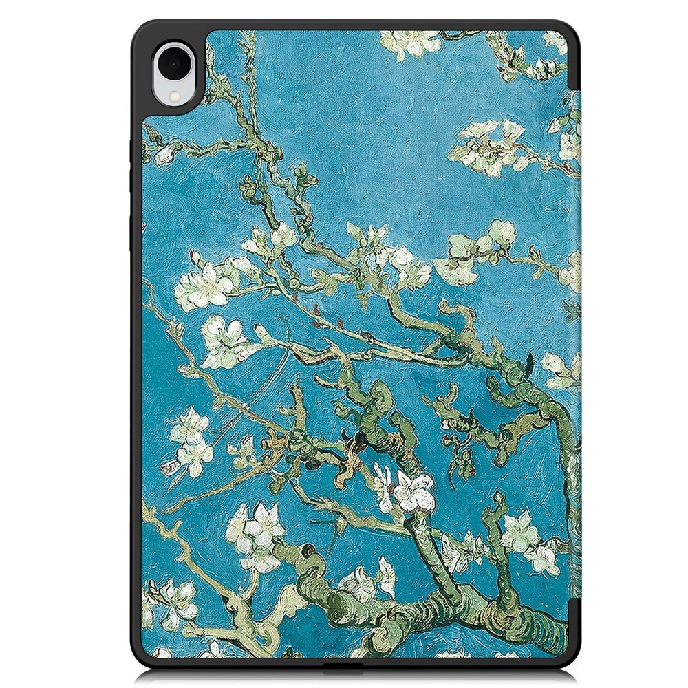 Patte chytré zatváracie púzdro na Samsung Galaxy Tab S11 - biele kvety