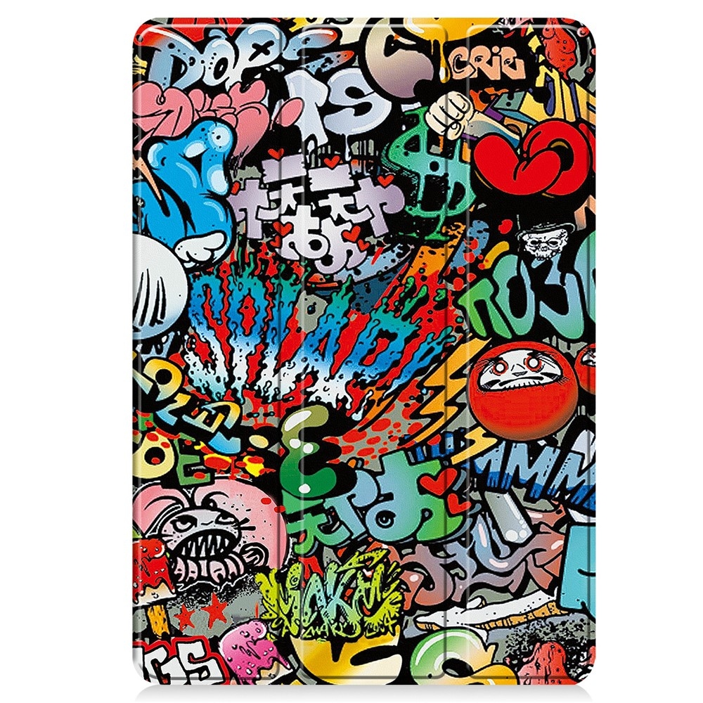 Patte chytré zatváracie púzdro na Samsung Galaxy Tab S11 - graffiti