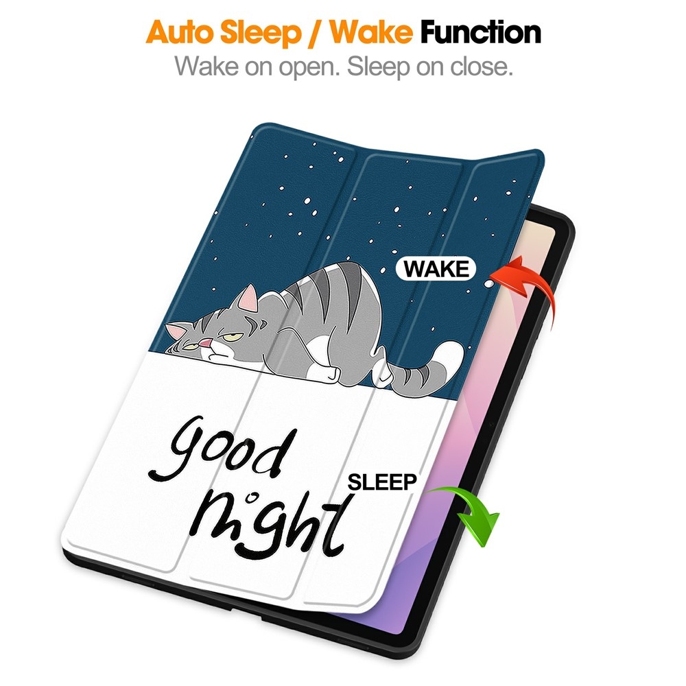 Patte chytré zatváracie púzdro na Samsung Galaxy Tab S11 - mačka