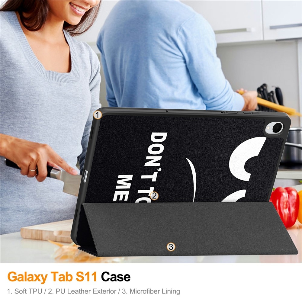 Patte chytré zatváracie púzdro na Samsung Galaxy Tab S11 - nesiahať