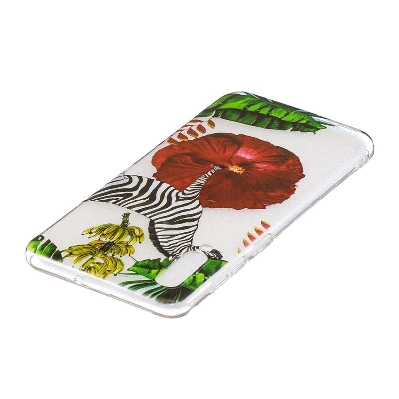 Patte gélový obal pre mobil Samsung Galaxy A50 / A30S - zebra