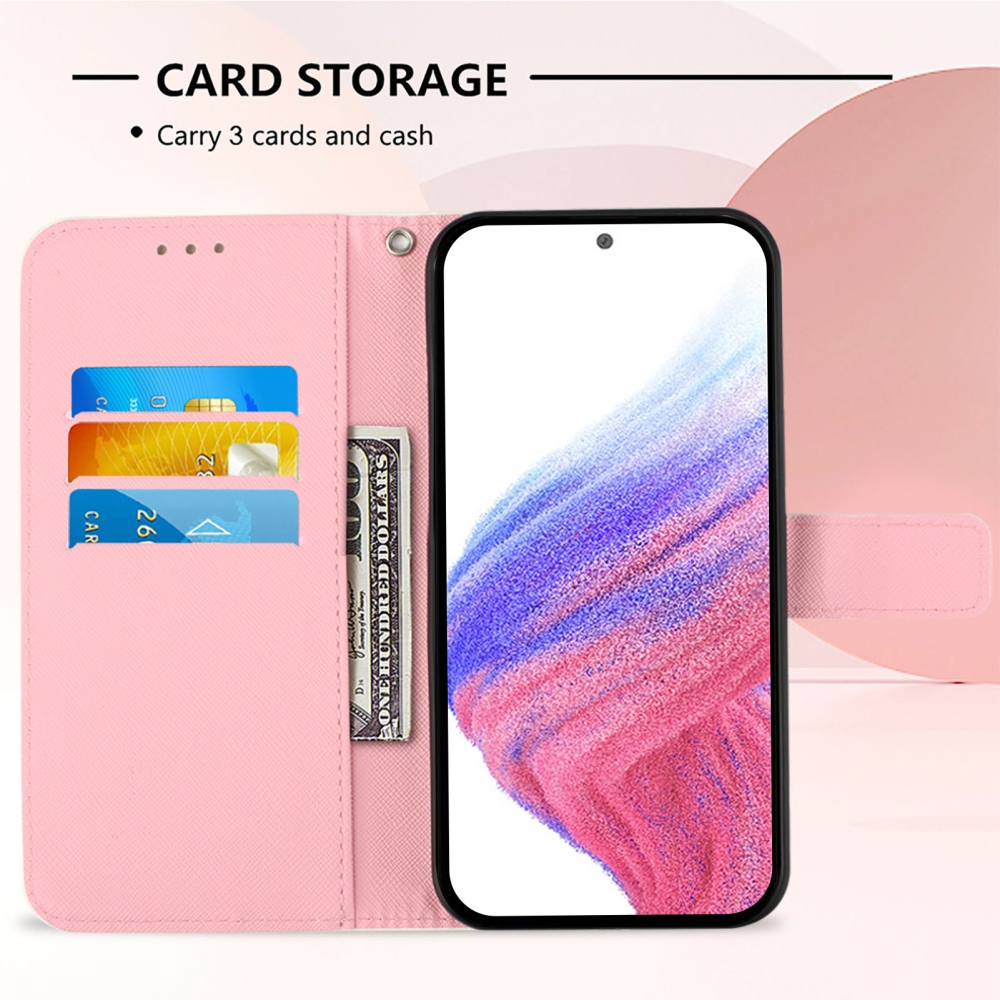 Patte knižkové puzdro na Google Pixel 11 Pro/11 - ružové motýle