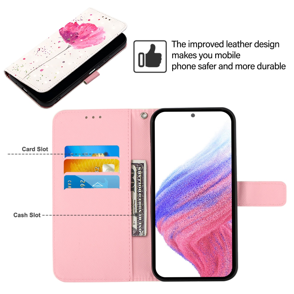 Patte knižkové puzdro na Google Pixel 11 Pro/11 - ružový kvet