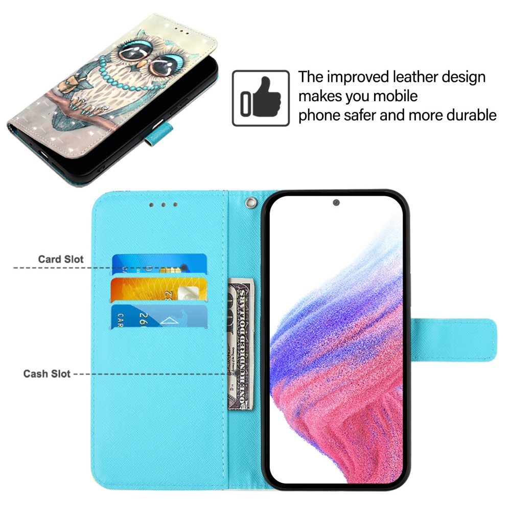 Patte knižkové puzdro na Google Pixel 11 Pro/11 - sova