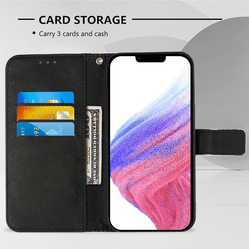 Patte knižkové puzdro na iPhone 18 Pro Max/17 Pro Max - lebka