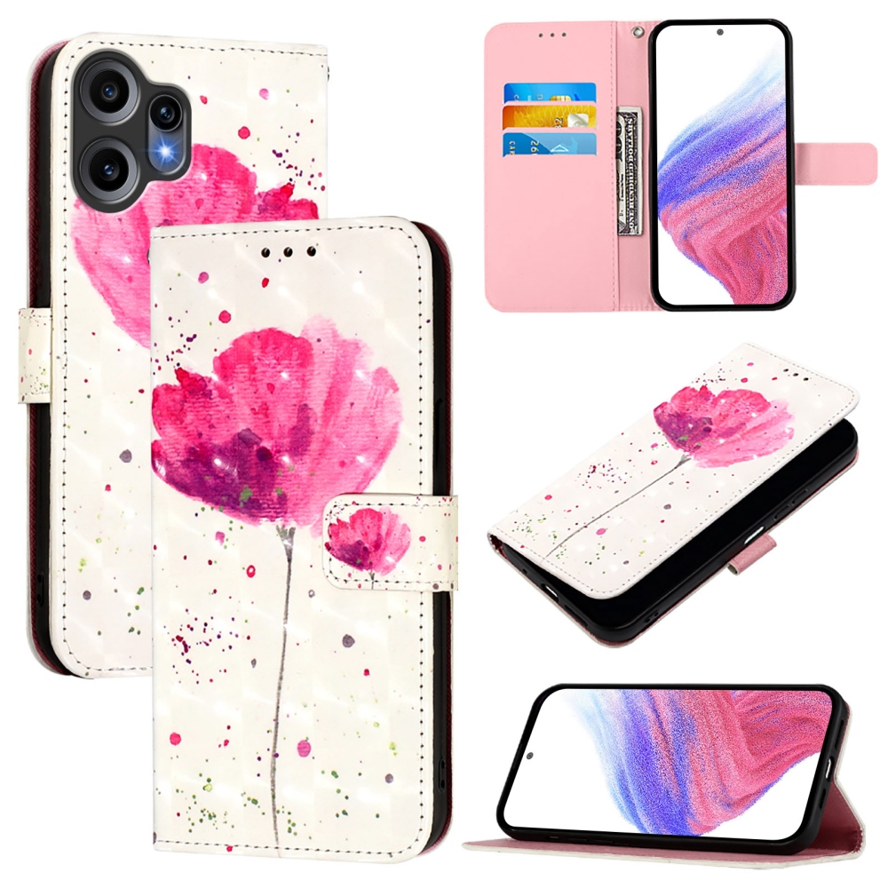 Patte knižkové puzdro na Nothing CMF Phone 2 Pro - ružový kvet