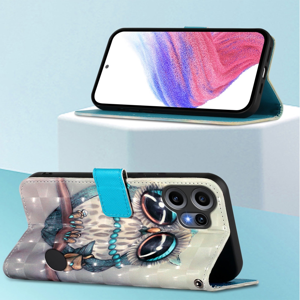 Patte knižkové puzdro na Nothing CMF Phone 2 Pro - sova