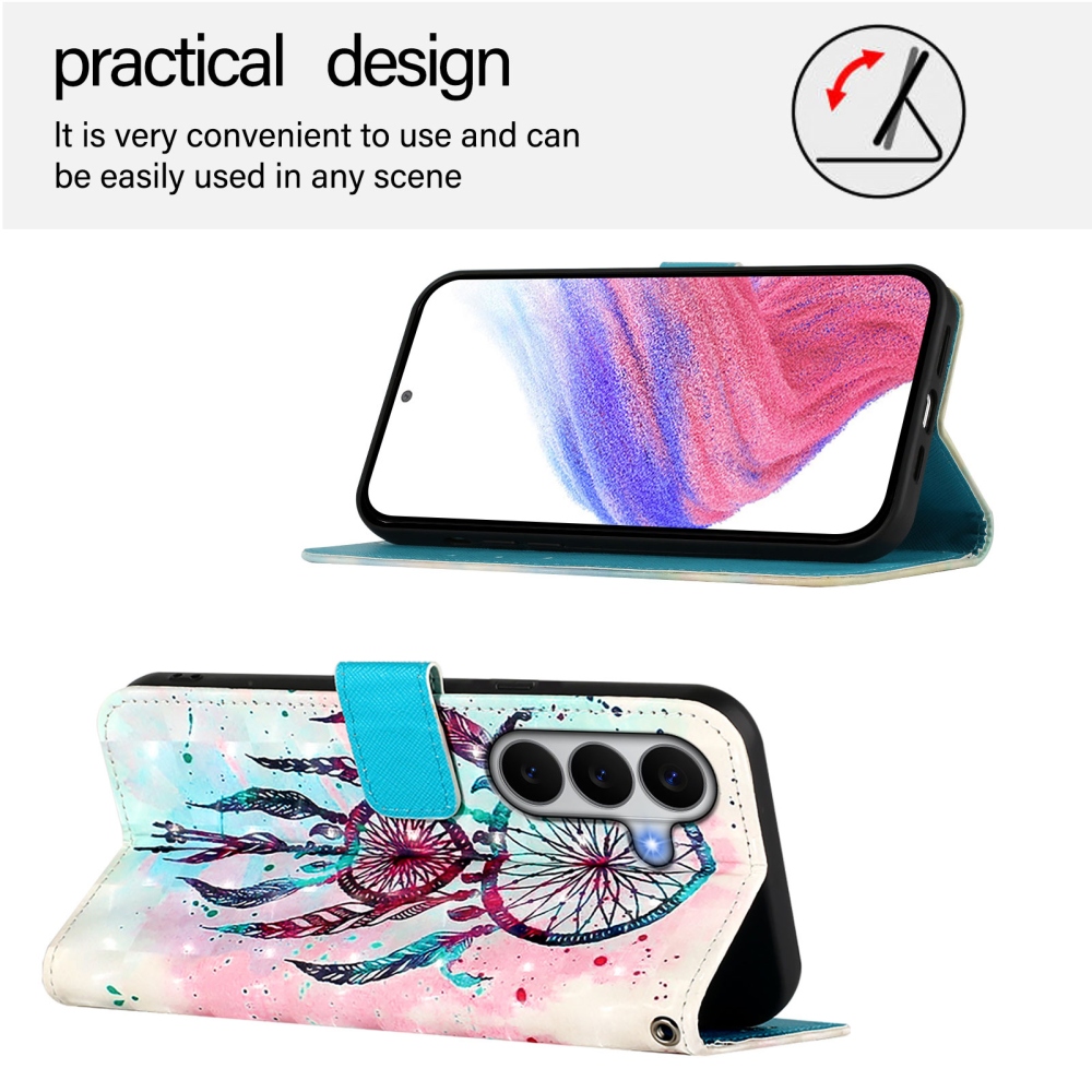 Patte knižkové puzdro na Samsung Galaxy A27 - farebný lapač snov