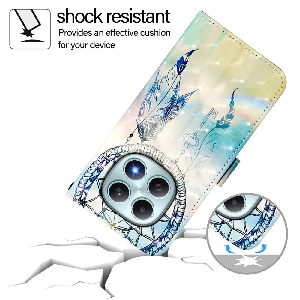 Patte knižkové puzdro na Xiaomi Poco M8 5G/Redmi Note 15 5G/Note 15 4G - lapač snov