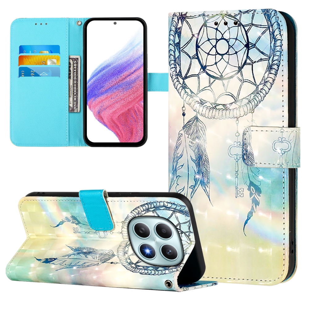 Patte knižkové puzdro na Xiaomi Poco M8 5G/Redmi Note 15 5G/Note 15 4G - lapač snov