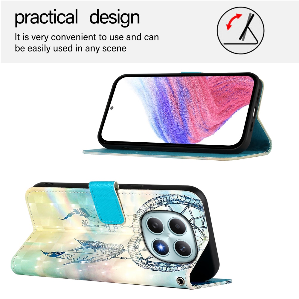 Patte knižkové puzdro na Xiaomi Poco M8 5G/Redmi Note 15 5G/Note 15 4G - lapač snov