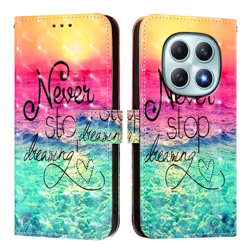 Patte knižkové puzdro na Xiaomi Poco M8 5G/Redmi Note 15 5G/Note 15 4G - neprestávaj snívať