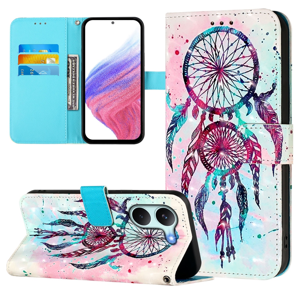 Patte knižkové puzdro na Xiaomi Poco X8 Pro 5G - farebný lapač snov