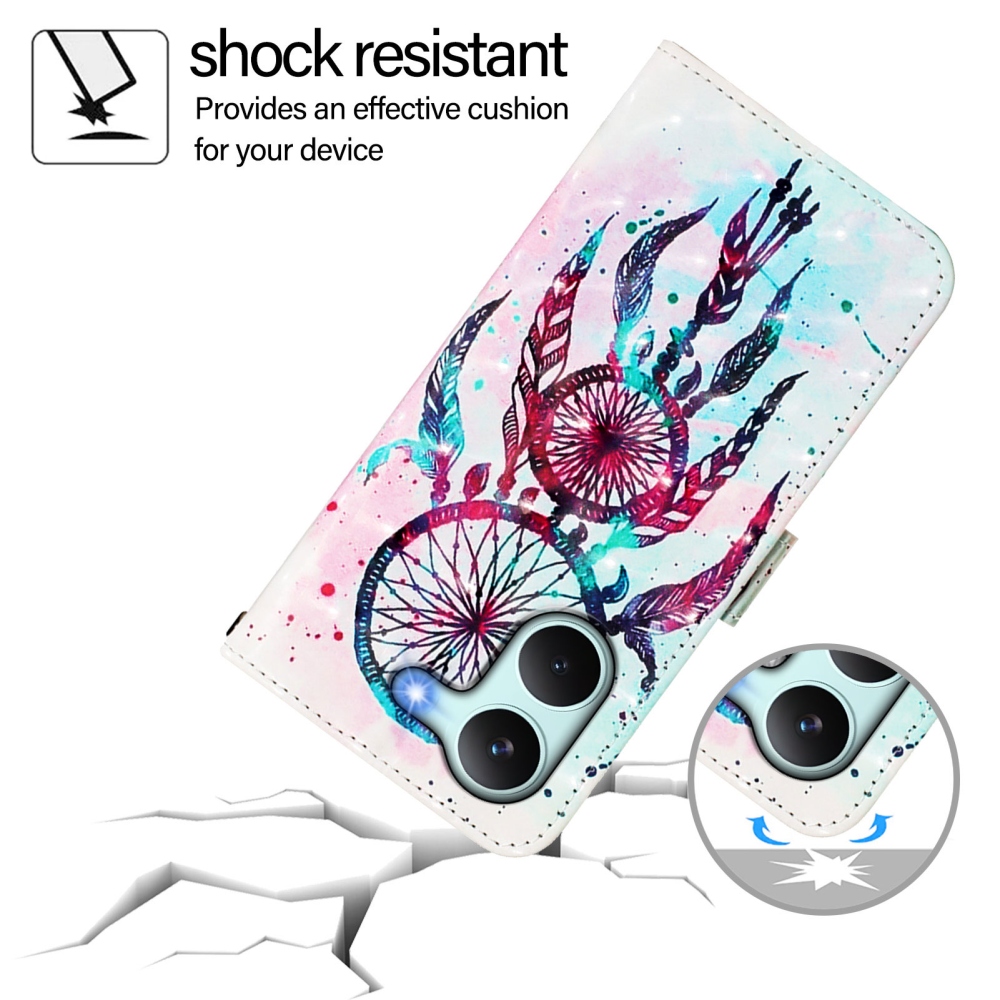 Patte knižkové puzdro na Xiaomi Poco X8 Pro 5G - farebný lapač snov