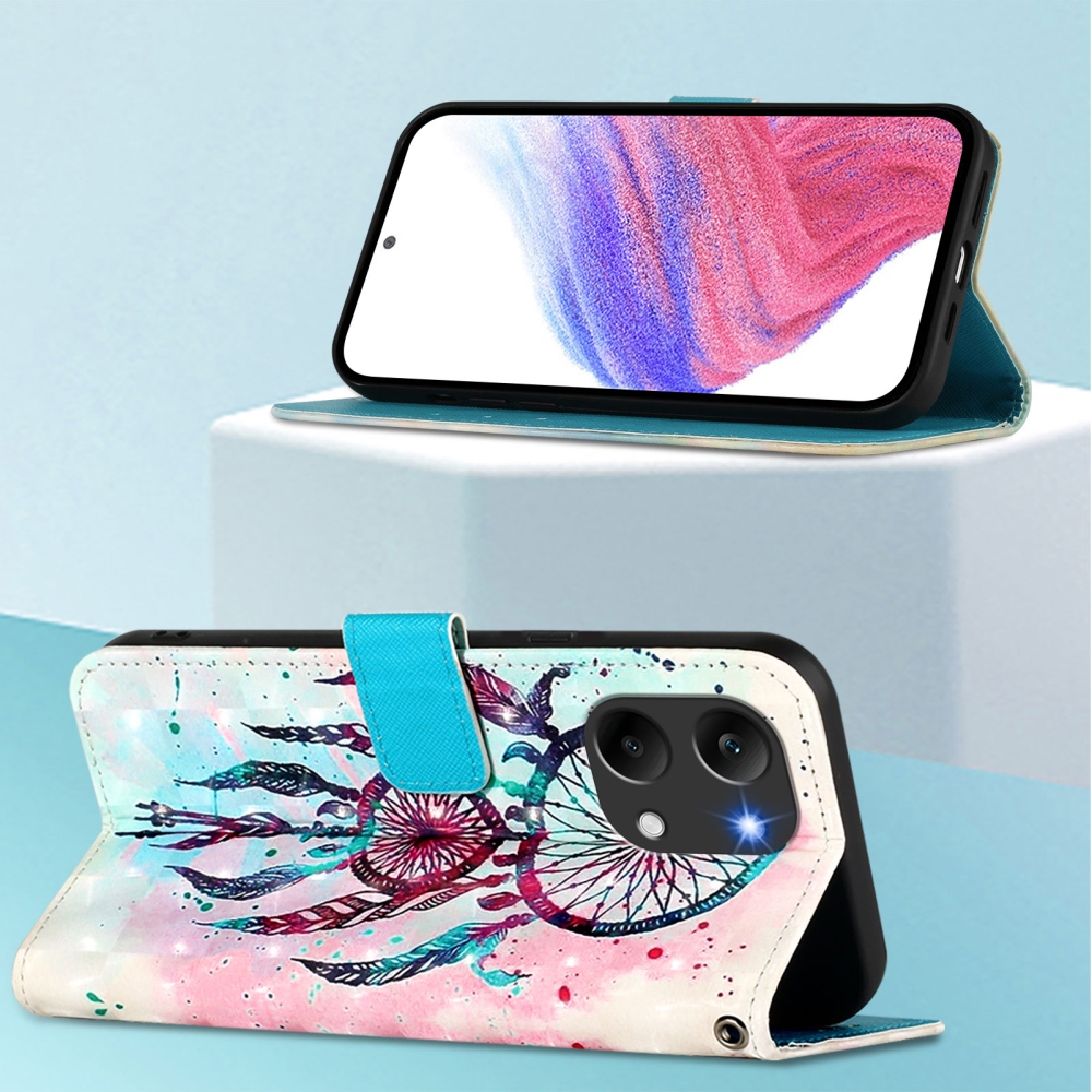 Patte knižkové puzdro na Xiaomi Poco X8 Pro Max 5G - farebný lapač snov