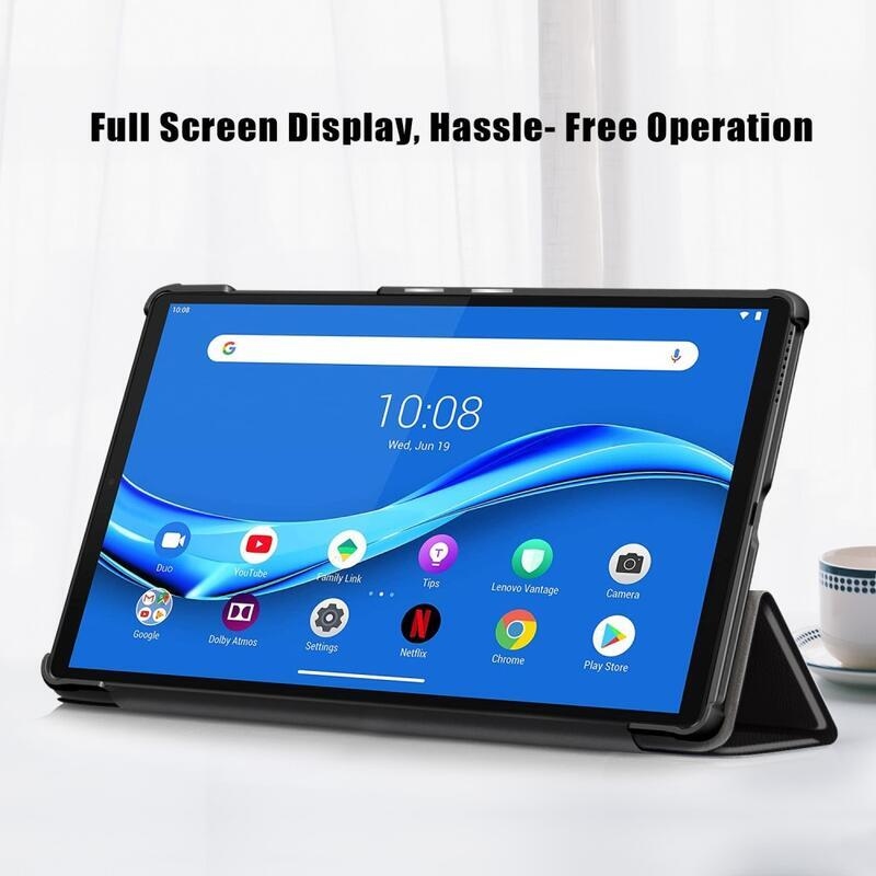 Patte polohovateľné PU kožené púzdro na tablet Lenovo Tab M10 HD 2. Gen X306F/X - nesiahať