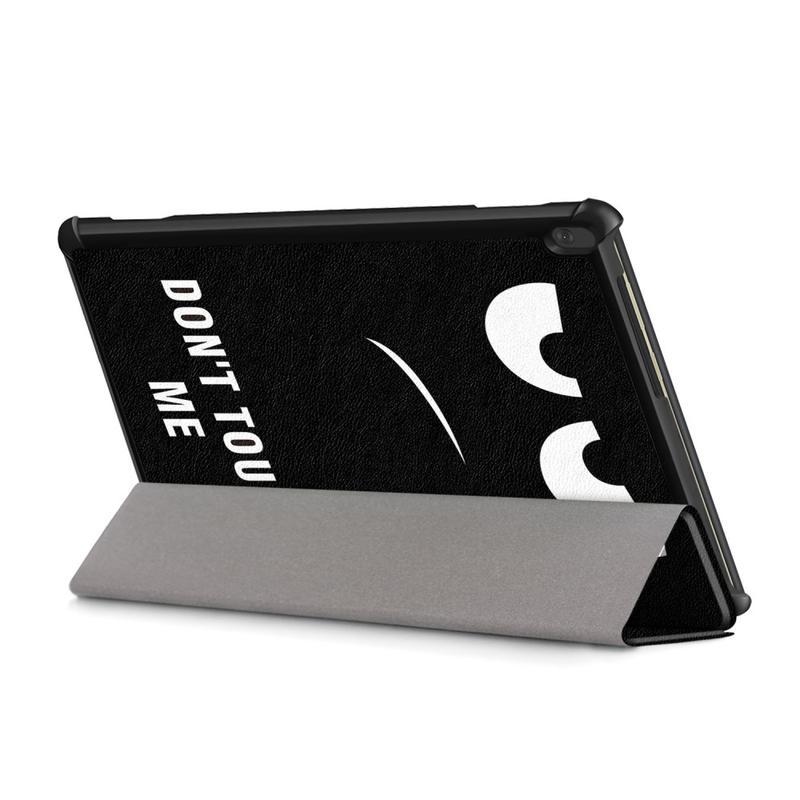 Patte polohovateľné PU kožené puzdro na tablet Lenovo Tab M10 - nesiahať