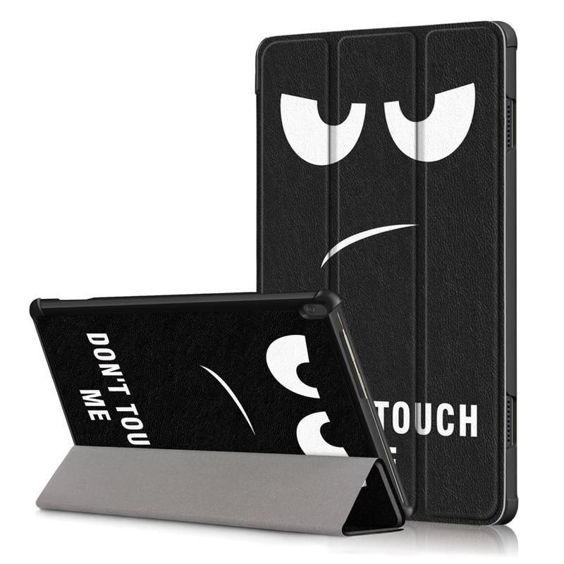 Patte polohovateľné PU kožené puzdro na tablet Lenovo Tab M10 - nesiahať