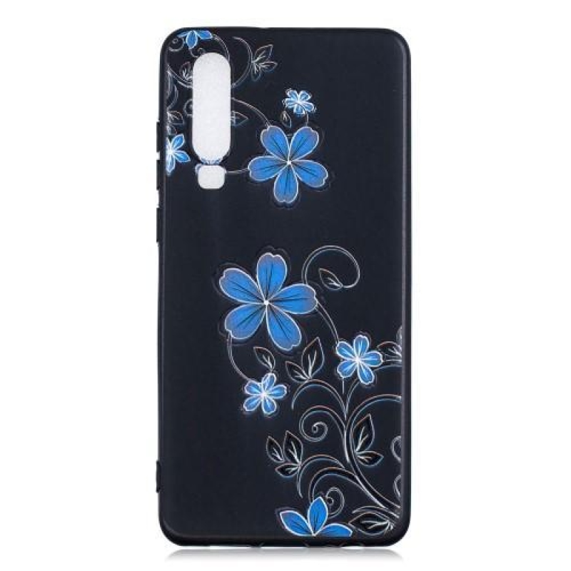 Patte silikonový kryt pre Huawei P30 - kvety