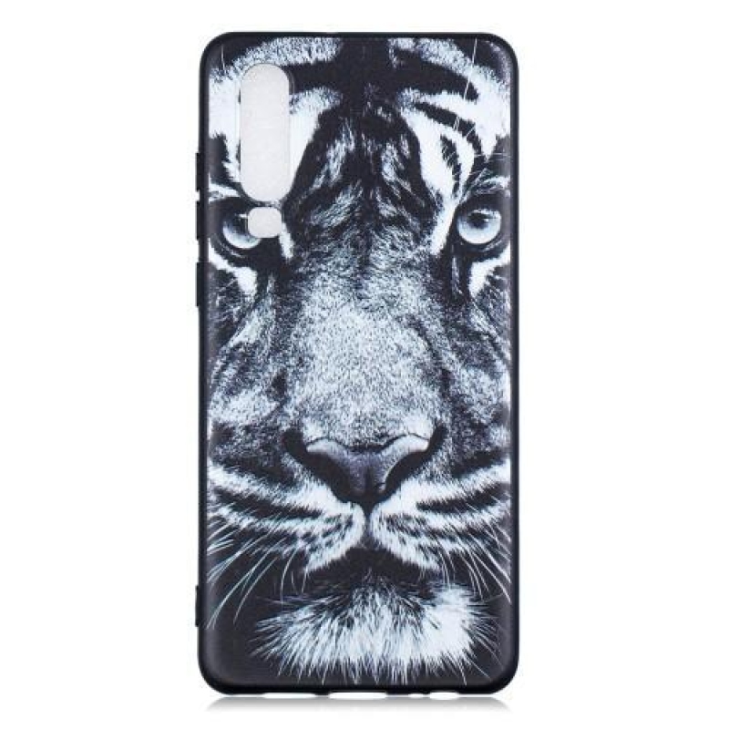 Patte silikonový kryt pre Huawei P30 - tiger