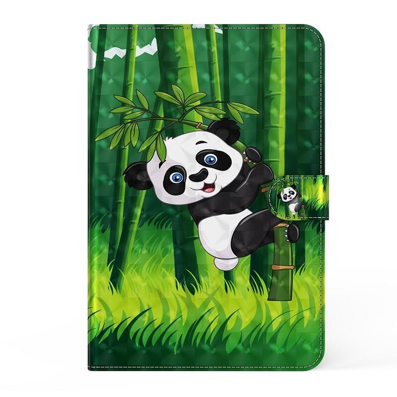 Patte zatváracie púzdro na Lenovo Tab P11 Pro - panda na bambuse