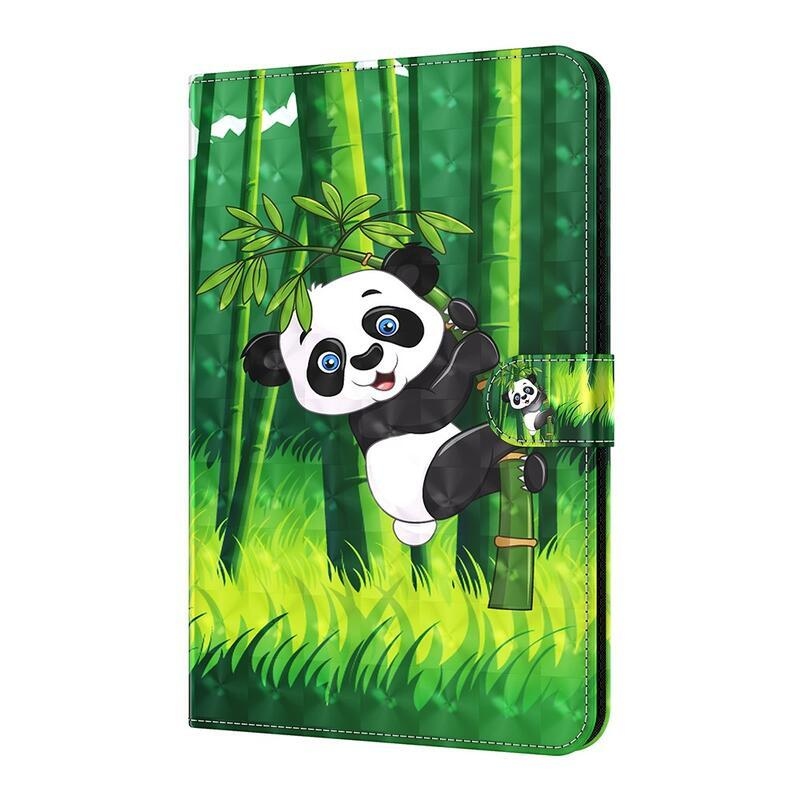 Patte zatváracie púzdro na Lenovo Tab P11 Pro - panda na bambuse