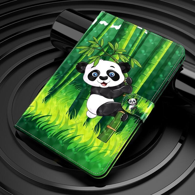 Patte zatváracie púzdro na Lenovo Tab P11 Pro - panda na bambuse