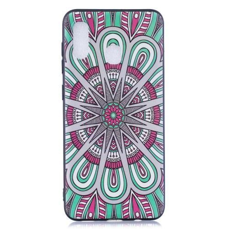 Pattern gélové puzdro na mobil Samsung Galaxy A30 - symetrický vzor