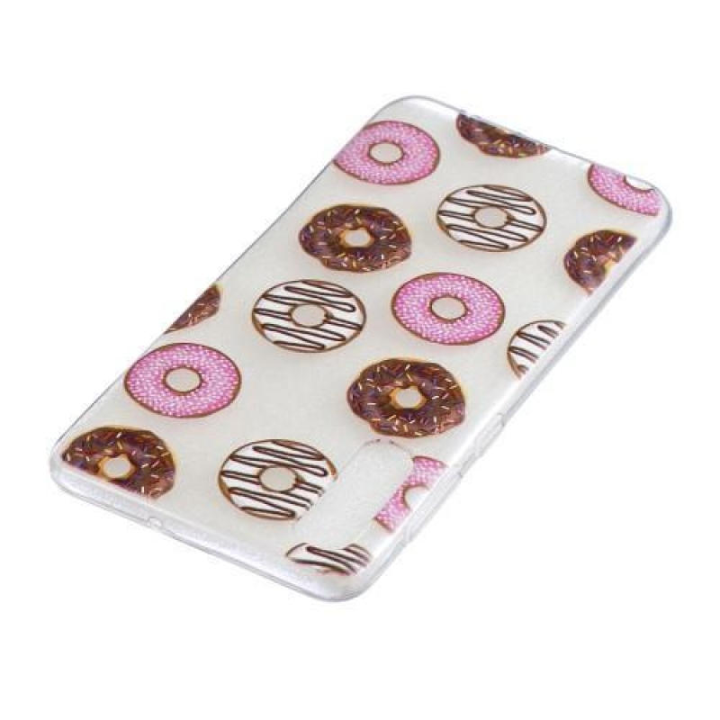 Pattern gélový obal na mobil Samsung Galaxy A50 - donuty