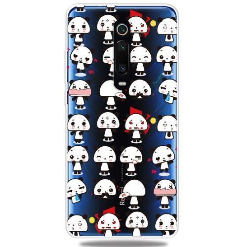 Pattern gélový obal na mobil Xiaomi Mi 9T / Mi 9T Pro - panda