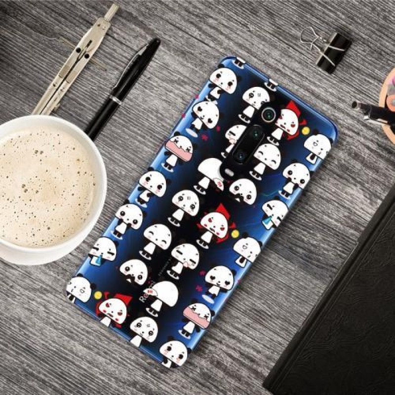 Pattern gélový obal na mobil Xiaomi Mi 9T / Mi 9T Pro - panda