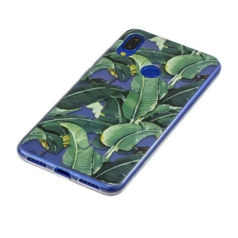 Pattern gélový obal na mobil Xiaomi Redmi Note 7 - banánové listy