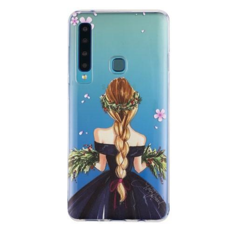 Pattern gélový obal na Samsung Galaxy A9 - očarujúce dievča