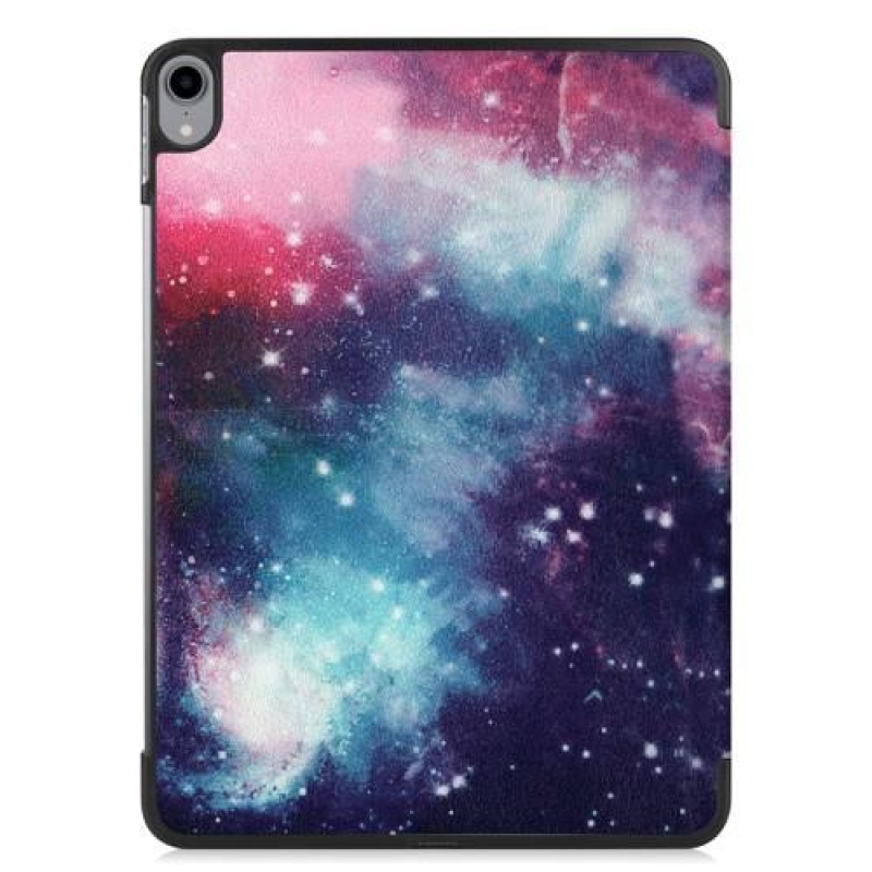 Pattern PU kožené puzdro na Apple iPad Pro 11 - galaxie