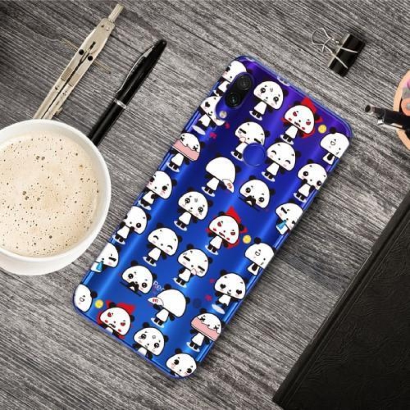 Patts gélový obal na mobil Xiaomi Redmi Note 7 - panda