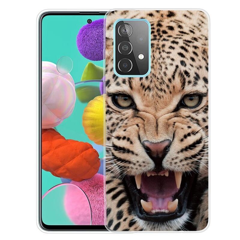 Patty gélový obal na mobil Samsung Galaxy A52 5G / 4G / A52s 5G - leopard