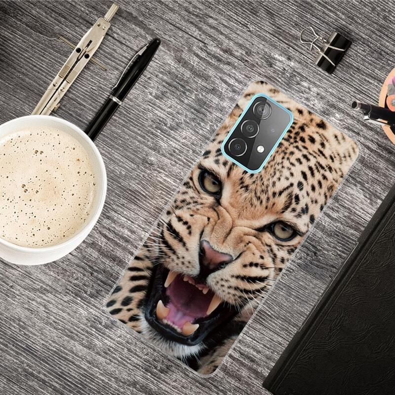 Patty gélový obal na mobil Samsung Galaxy A52 5G / 4G / A52s 5G - leopard