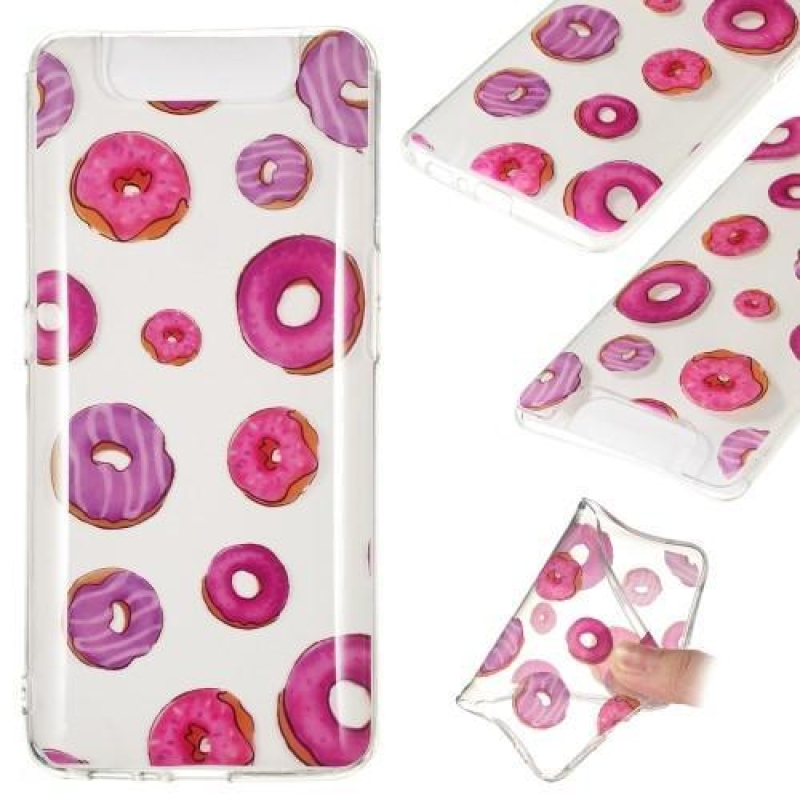 Patty gélový obal na mobil Samsung Galaxy A80 / Galaxy A90 - donut