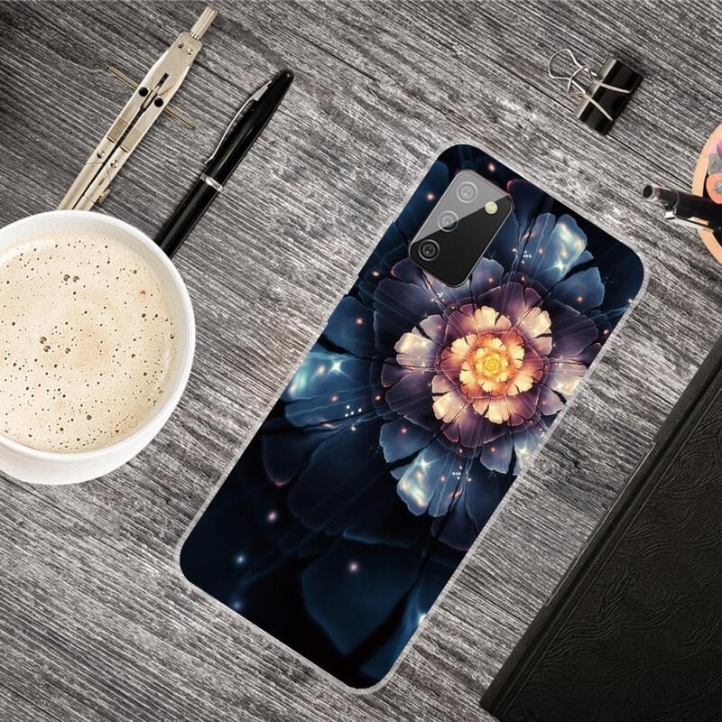 Patty gélový obal pre mobil Samsung Galaxy A03s (166.6 x 75.9 x 9.1mm) - farebná pivonka