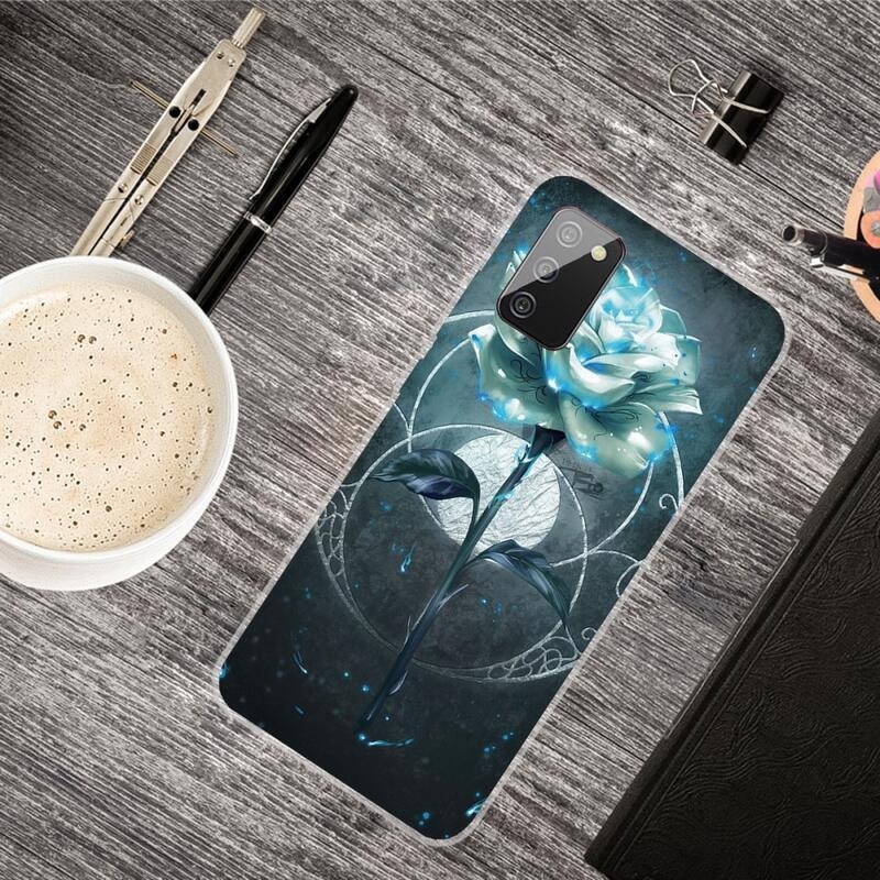 Patty gélový obal pre mobil Samsung Galaxy A03s (166.6 x 75.9 x 9.1mm) - čarovná ruže