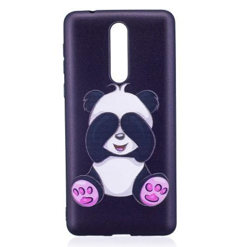 Patty gélový obal s motívom na Nokia 8 - panda