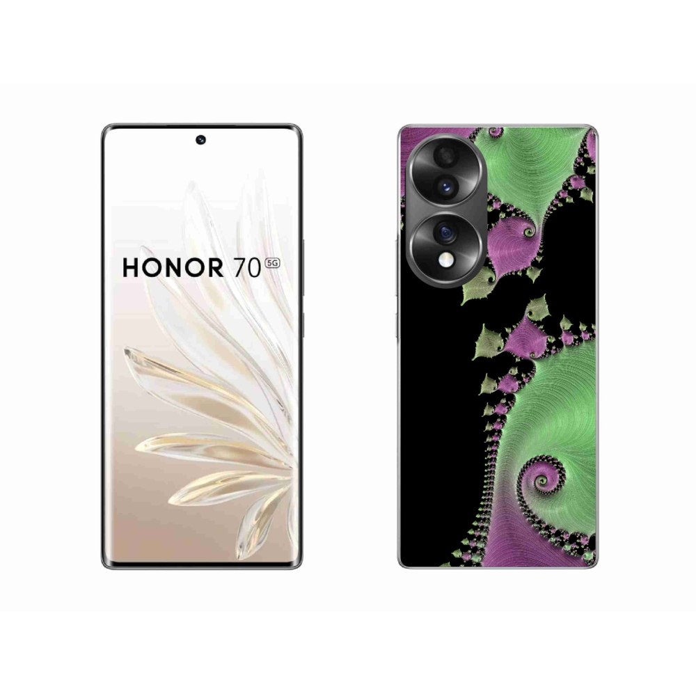 Gélový kryt mmCase na Honor 70 - abstraktný motív 20