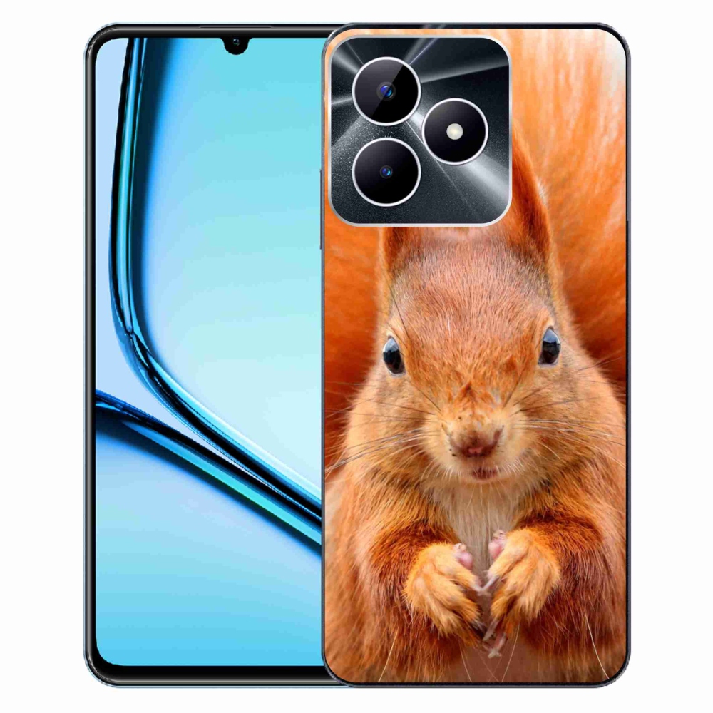 Gélový kryt mmCase na Realme Note 50 - veverička