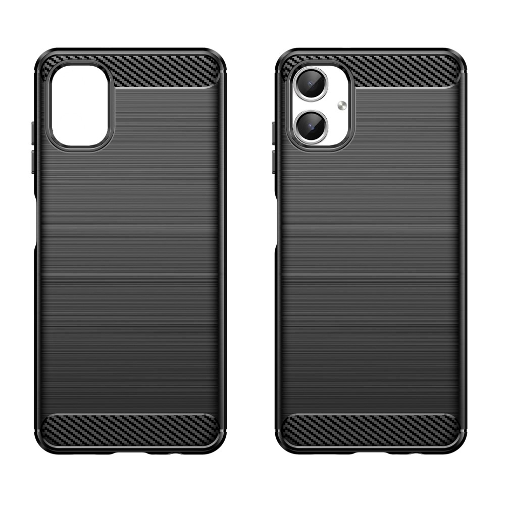 Carbon odolný gélový obal na Samsung Galaxy A06 4G - čierny