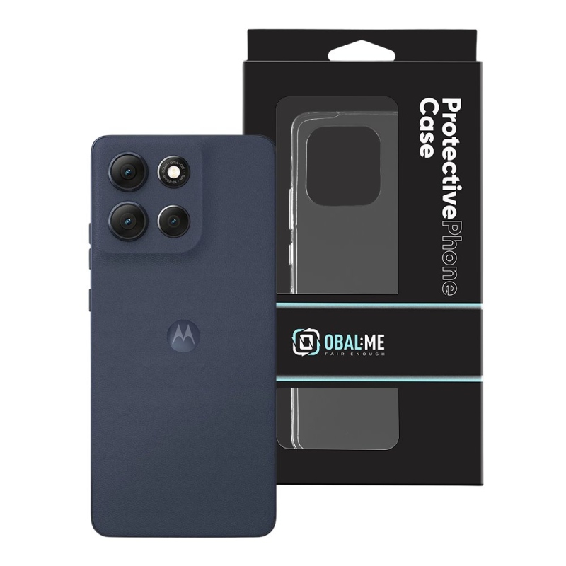 OBAL:ME TPU kryt pre Motorola G86/G86 Power Transparent