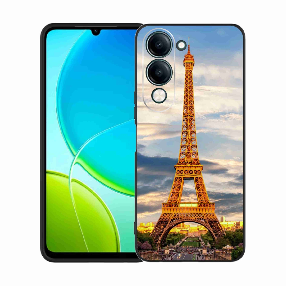 Gélový kryt mmCase na Vivo Y29s 5G - eiffelova veža 3