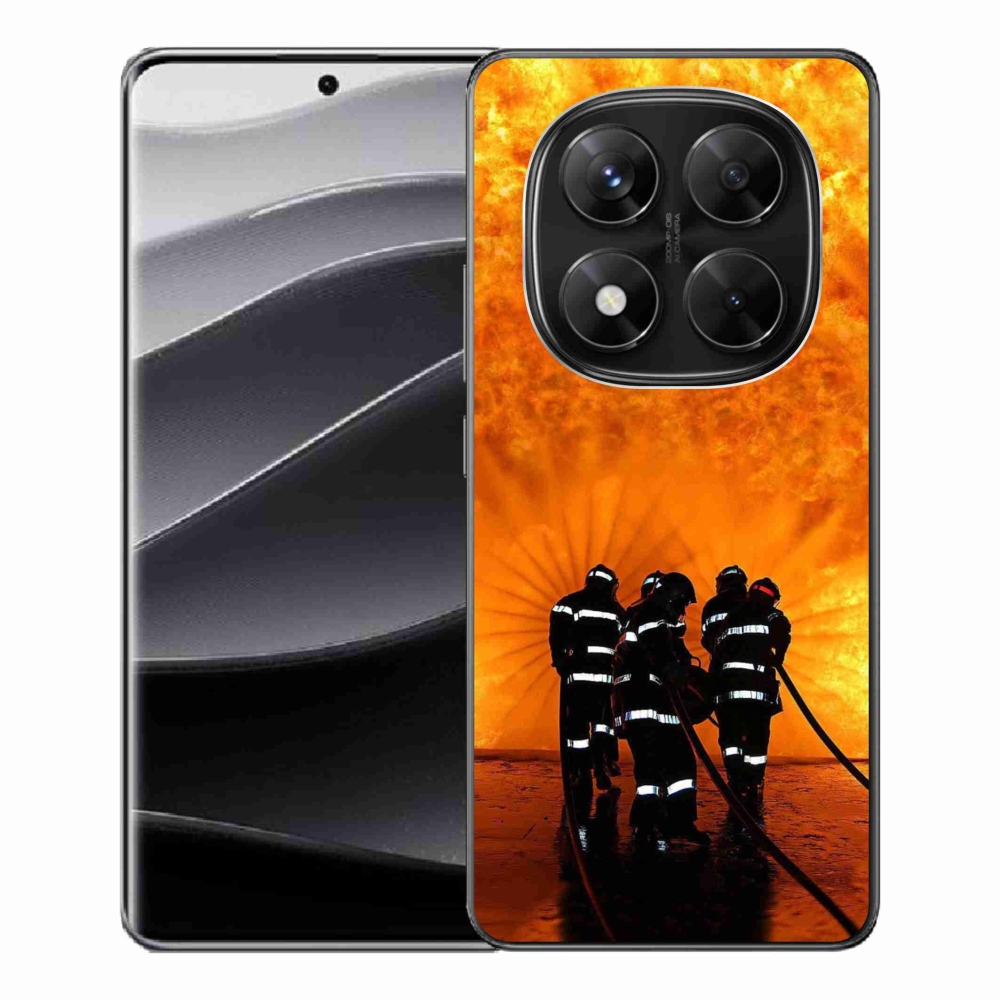 Gélový kryt mmCase na Xiaomi Redmi Note 14 Pro 5G/Poco X7 5G - požiar