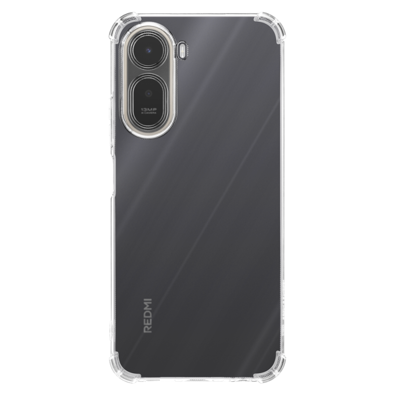 Taktický TPU kryt Plyo pre Xiaomi Redmi A7 Pro – priehľadný